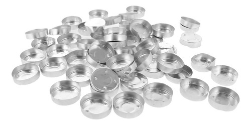Qd1 Velas Vela Aluminio Vacío, 100 Unidades