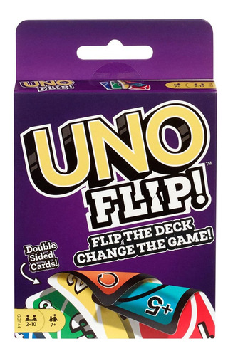 Cartas Uno Flip Juego Games 2 Caras - En Español
