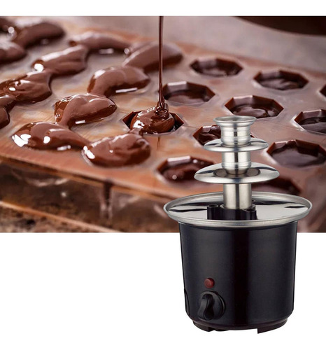 Aquecedor De Chocolate Elétrico De Aço De 3 Camadas Fonte