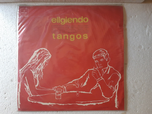 Disco Lp Eligiendo Tangos / Sello Odeón 