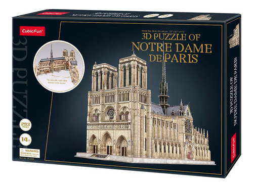 Rompecabezas 3d Para Adultos Modelo De Arquitectura Mov...