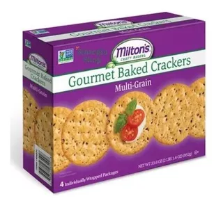 Galletas Saladas Multigrano Miltons Nongmo Snack 952g Lonche