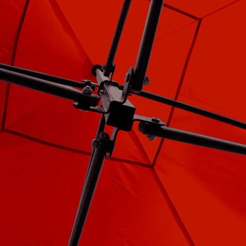 Carpa Plegable 3x3 M Con Paredes Transparentes Impermeable 6