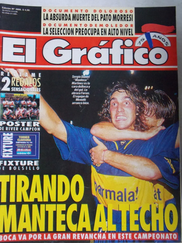 El Gráfico, N° 3886  Revista Fútbol Argentino, Cb