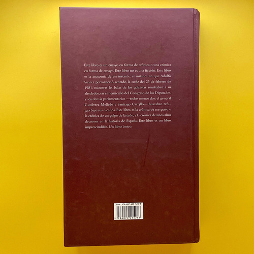 Anatomía De Un Instante - Javier Cercas