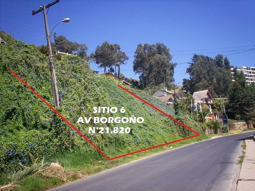 Excelente Sitio En Primera Línea Av. Borgoño
