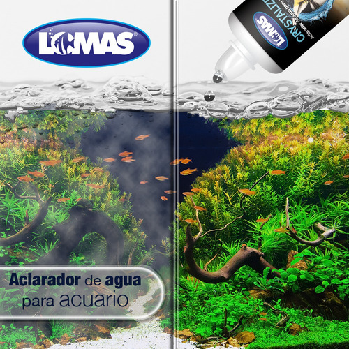 Crystalize Aclarador De Agua Para Acuarios(30ml) X5 Unidades