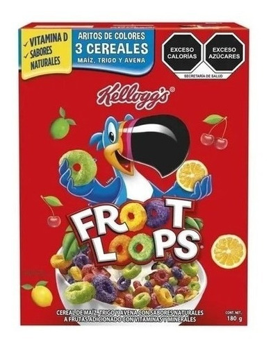 Cereal Kellogg's Froot Loops 180 Gr