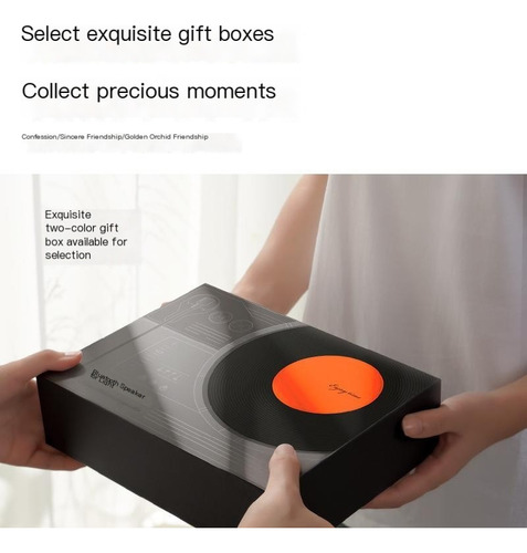 Tocadiscos De Vinilo Retro Bluetooth Estéreo Pequeño