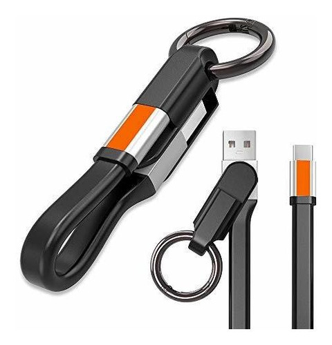 Cable Usb Dausen [dopamine] Rubber Key-ring Cable, Usb-c Fas