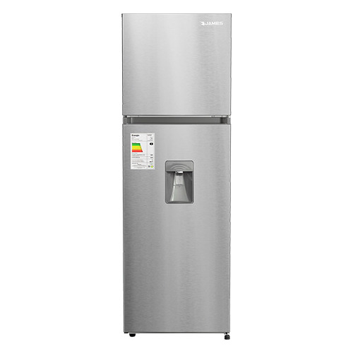 Heladera Inox Con Dispensador Y Freezer 266lts James Rj 301