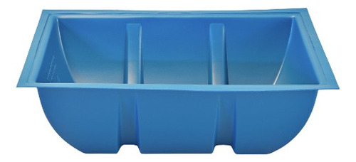 Kit 10 Cocho/bebedouro Pecuária 100 Litros Resistente Azul
