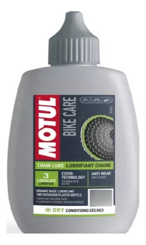 Aceite lubricante para cadenas de bicicletas Motul, seco, 100 ml