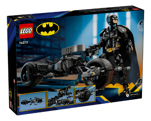 Lego 76273 Figura Batman Y Moto Bat-pod Cantidad De Piezas 713