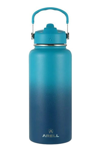 Garrafa Termica Straw Flask 946ml Ocean Blue