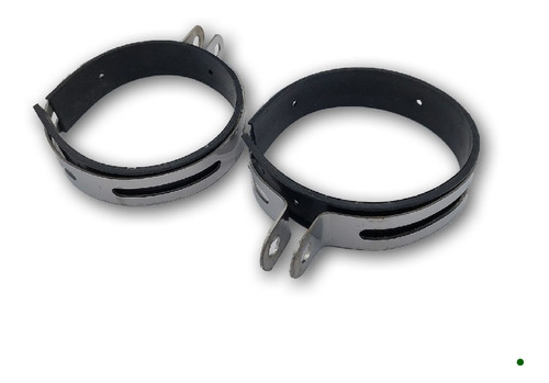 Imagen 3 de 3 de Abrazadera Tubo De Escape Con Goma Scooter 150 Matrix Moto