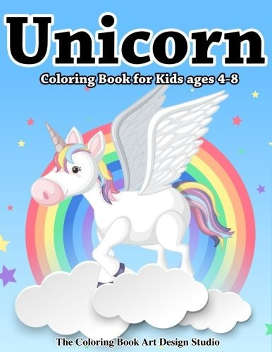 Unicorn Coloring Book For Kids Ages 48 (kids Coloring Book G