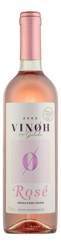 Vinho Sem Álcool Vinoh - Merlot E Moscato - 750 Ml