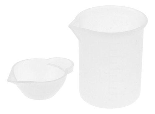 Copos De Medição De Silicone Para Resina 100ml 250ml,