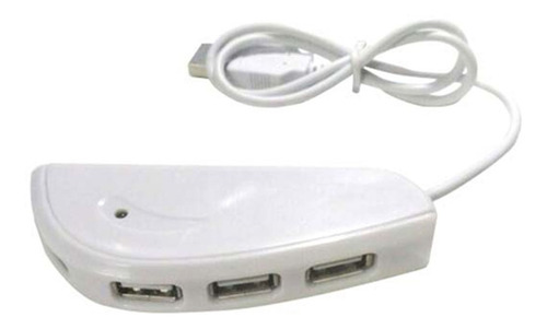Hub Usb 2.0 Curvo 4 Puertos Nm-ac07