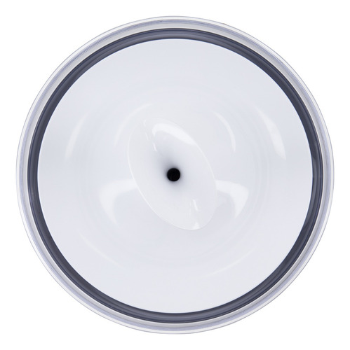 Bebedero Perro Gato Fuente Agua Electrico Luz Led Mr Wuff Color Blanco