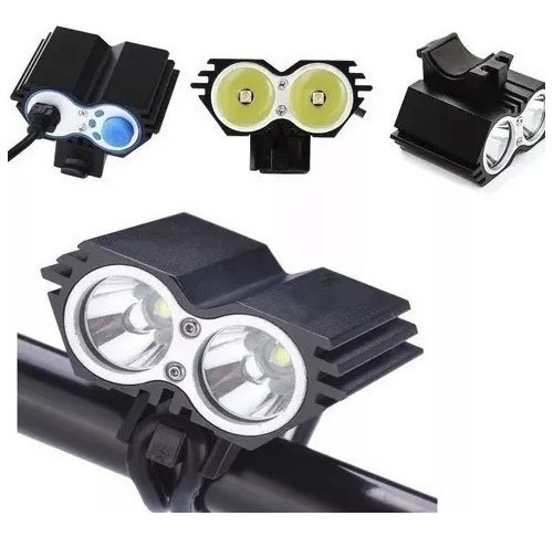 Linterna Bicicleta Frontal Recargable 2400 Lumens - Walee