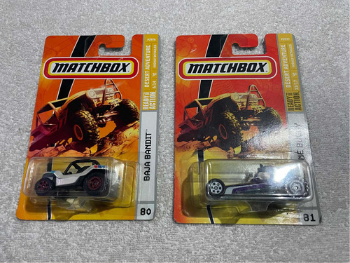 Lote De 2 Vehiculos Todo Terreno Matchbox