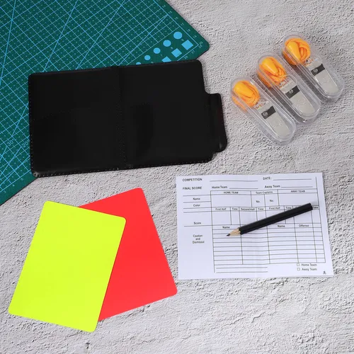 1 Juego De Kit De Árbitro De Fútbol, Silbatos De Árbitro