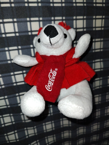 Peluche Oso Coca-cola Plush Origina Osita Con Vestido Plush