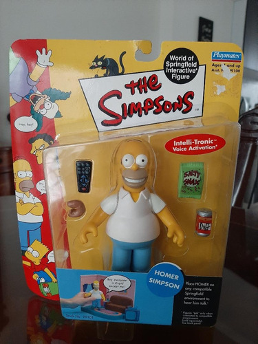 Figura Homero Normal Los Simpsons Playmates Serie 1