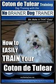 Coton De Tulear Training | Dog Training With The No Brainer 