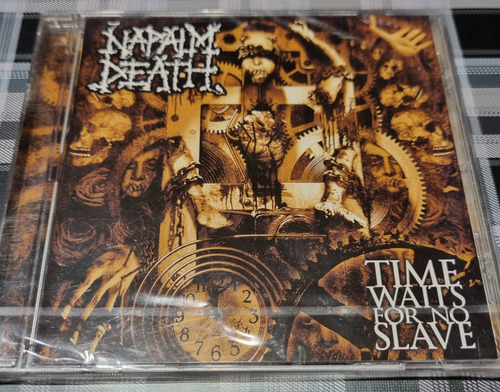 Napalm Death - Time Waits For No Slave - Cd  Original Import
