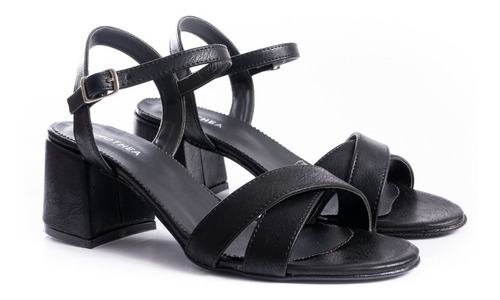 Imagen 2 de 6 de Sandalias Mujer Zapatos Plataformas Taco Bajo Fiesta Cómodas