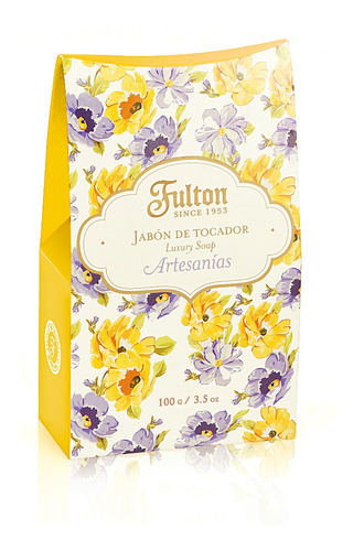 Jabon Fulton Artesanias X 100gr  - Caja X 6 - Tienda Fulton