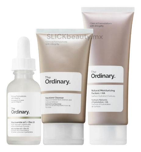 The Ordinary Niacinamida + Limpiador Facial Squalane+ Crema