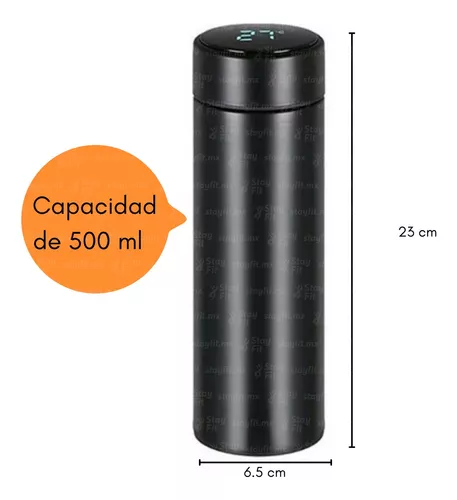 Termo Digital Inteligente Con Pantalla Led Acero Inoxidable