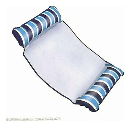 Aqua 4 En 1 Monterey Xl Flotador De Piscina Y Hamaca De Color Hamaca Navy Xl