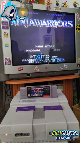 Imagen 4 de 4 de Ninja Warriors Para Snes, En Excelente Conservación