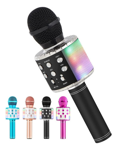 Karaoke Microphone For Kids Singing Milerong 5 In 1 Wireless