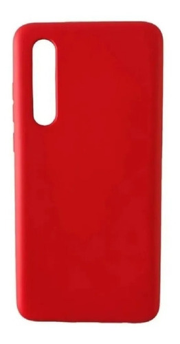 Carcasa Para Huawei P30 - Nano Silicona - Felpa + Hidrogel Color Roja Nano Silicona-Felpa Interior