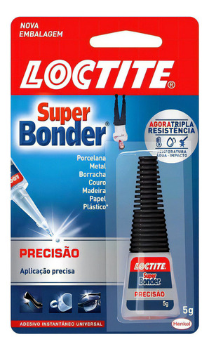 Cola Líquido - Super Bonder Loctite Cola Super Bonder 5g - Incolor