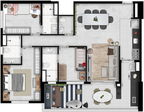 Imagem 25 de 30 de Apartamento À Venda No Bairro Tatuapé - São Paulo/sp - O-2797-8810