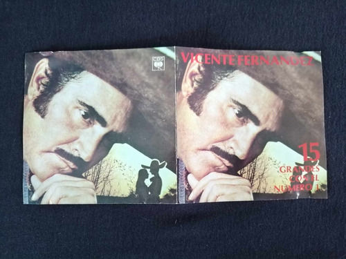 Vicente Fernández 15 Grandes Con El Número 1 Cd