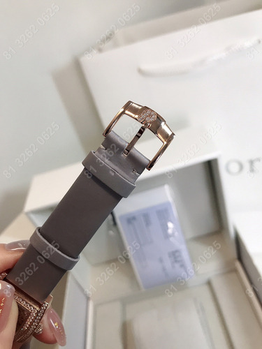 Piaget Reloj Mujer,diamantes Incrustados,correa Gris