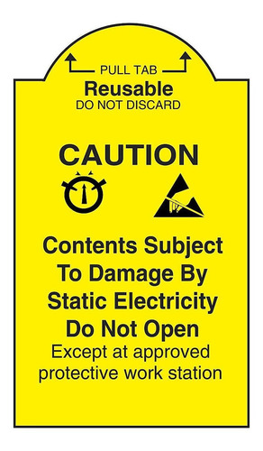 Etiquetas  Cautionsubject To Damage By Static Electricity 