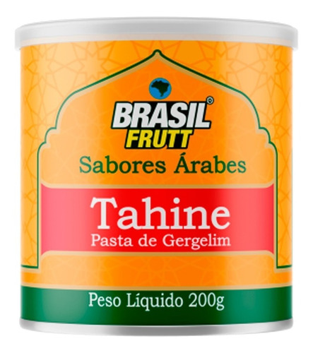 Pasta De Gergelim Tahine Lata 200g - Brasil Frutt