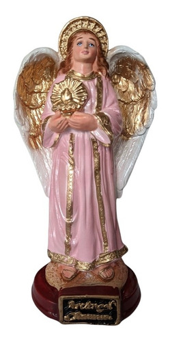 Imagen 3 de 3 de Figura Arcangel Chamuel Del Amor Más Velas Corazón