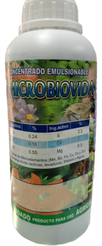 Fertilizante Microbiovida (12 Unidades)