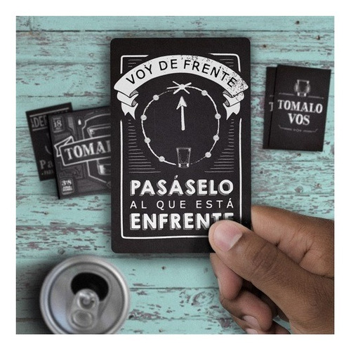 Imagen 3 de 7 de Tomalo Vos Juego De Cartas Para Previa Tomar Bureau