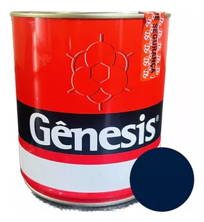 Tinta Vinilica Brilhante Azul Medio 900ml Genesis